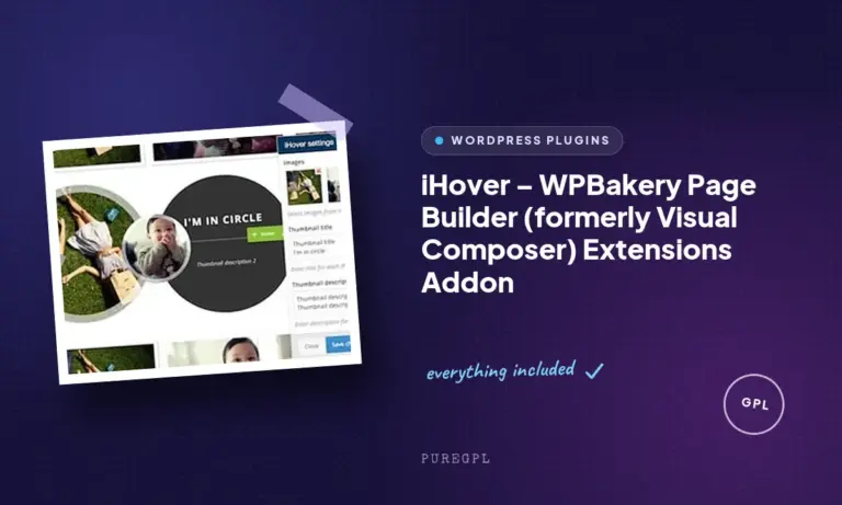 ihover wpbakery page builder formerly visual composer extensions addon