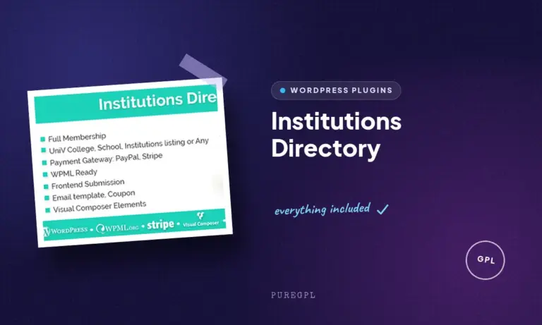 institutions directory