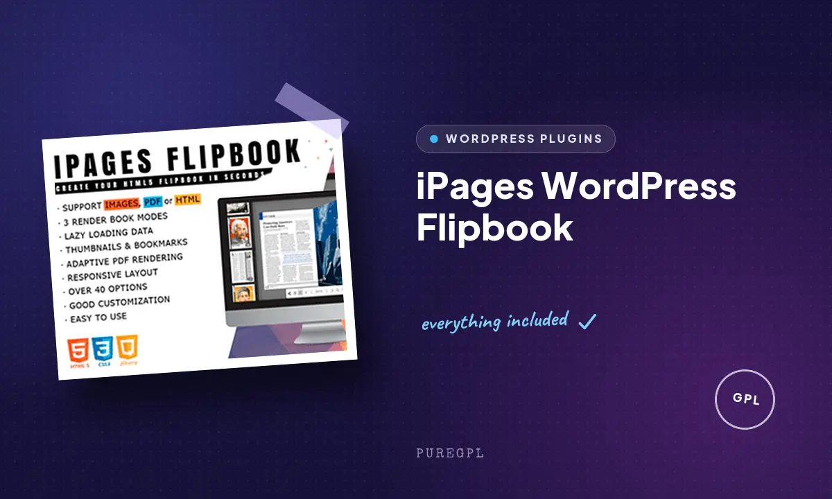 Codecanyon | iPages WordPress Flipbook