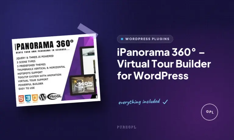 ipanorama 360 virtual tour builder for wordpress