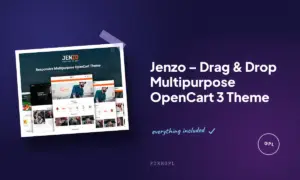 jenzo drag drop multipurpose opencart 3 theme