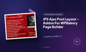 jps ajax post layout addon for wpbakery page builder