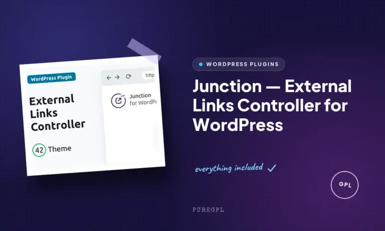 junction external links controller for wordpress