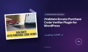 jvalidate envato purchase code verifier plugin for wordpress