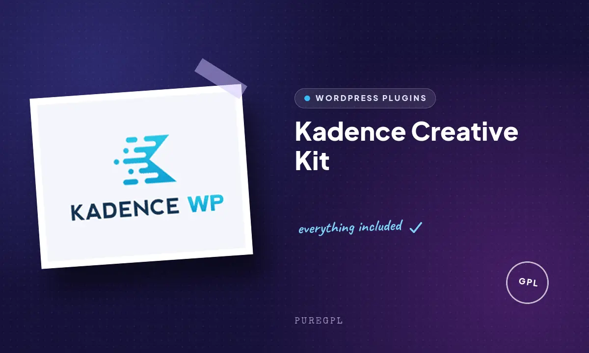 Kadence wp | Creative Kit