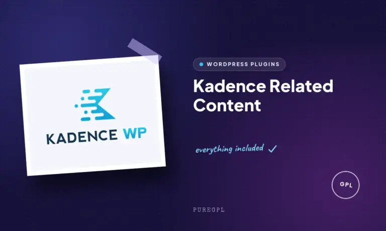 kadence related content
