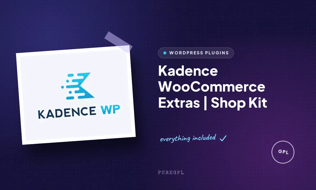 Kadence WooCommerce Extras | Shop Kit