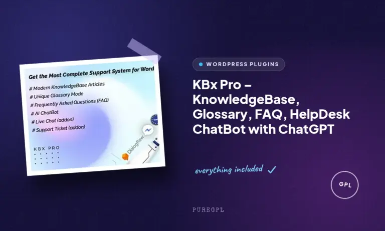 kbx pro knowledgebase glossary faq helpdesk chatbot with chatgpt