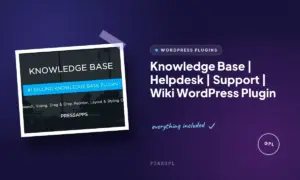knowledge base helpdesk support wiki wordpress plugin