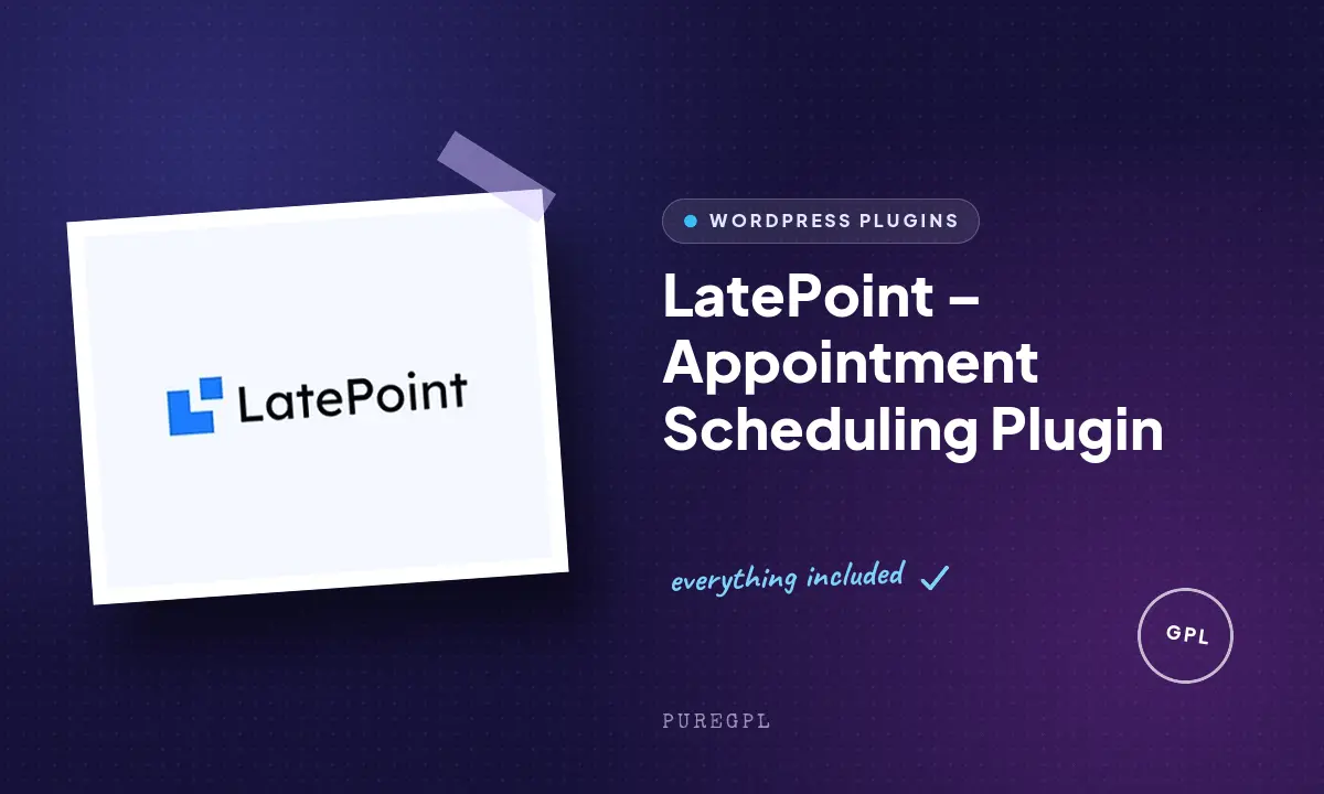 LatePoint – Appointment Scheduling Plugin