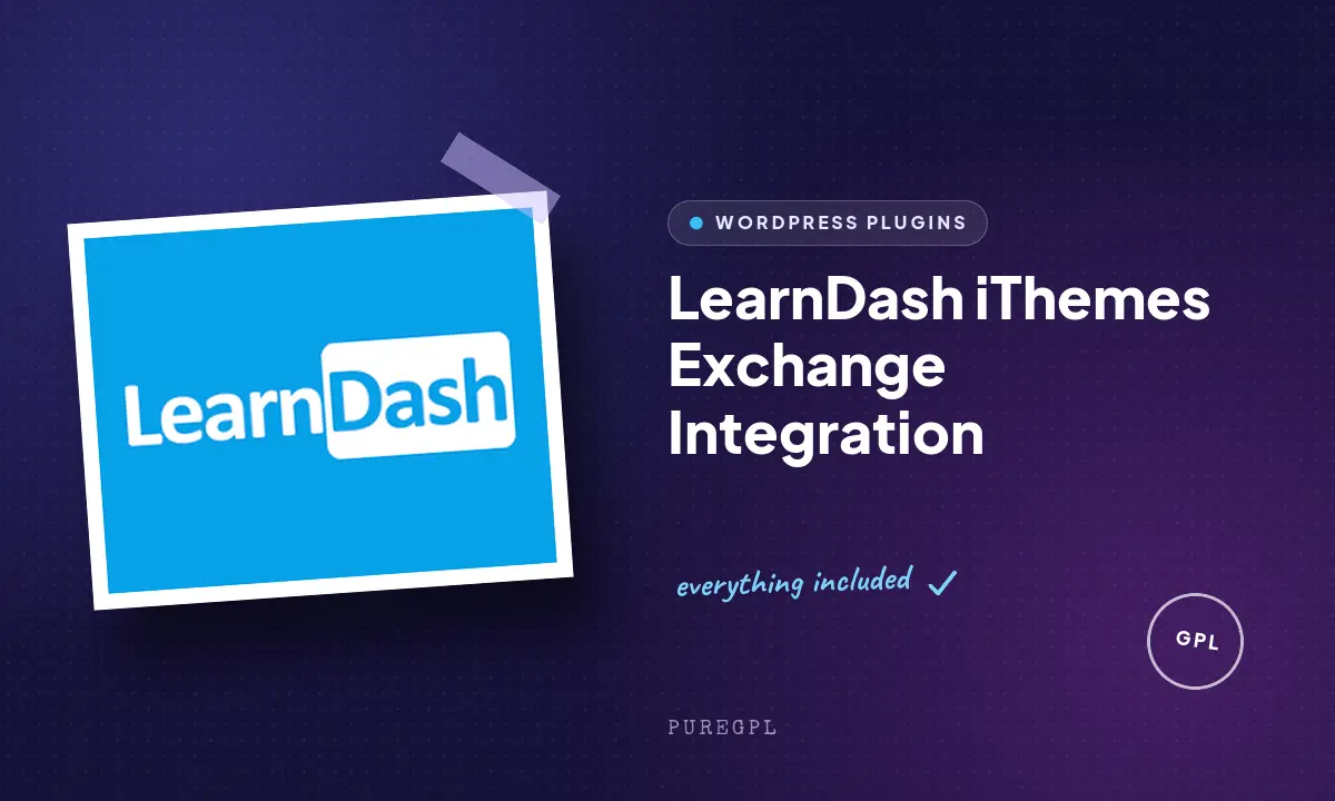 Learndash | iThemes Exchange Integration