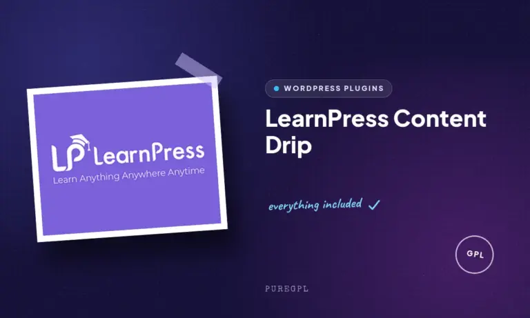 learnpress content drip