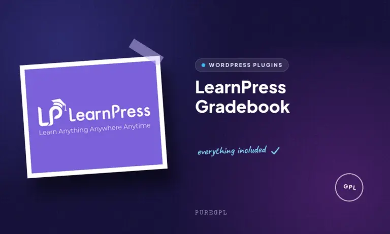 learnpress gradebook