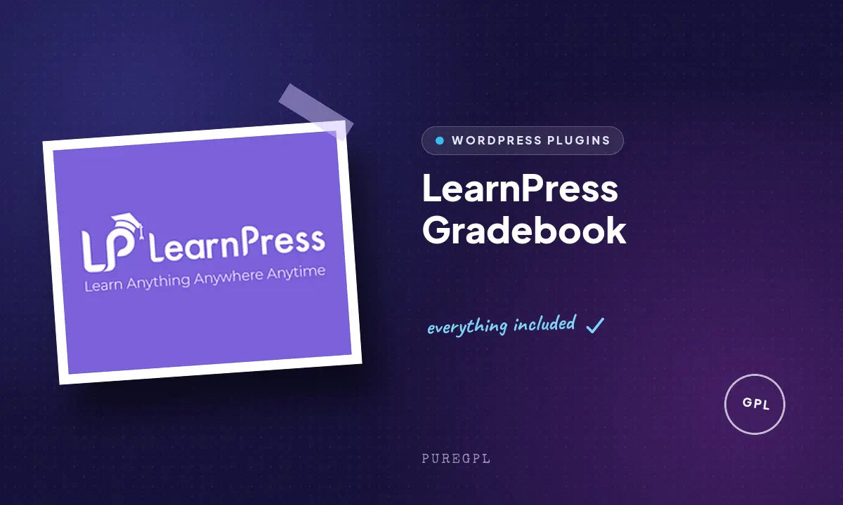 LearnPress – Gradebook