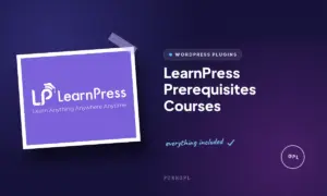 learnpress prerequisites courses
