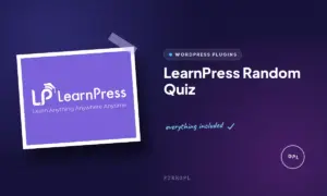 learnpress random quiz