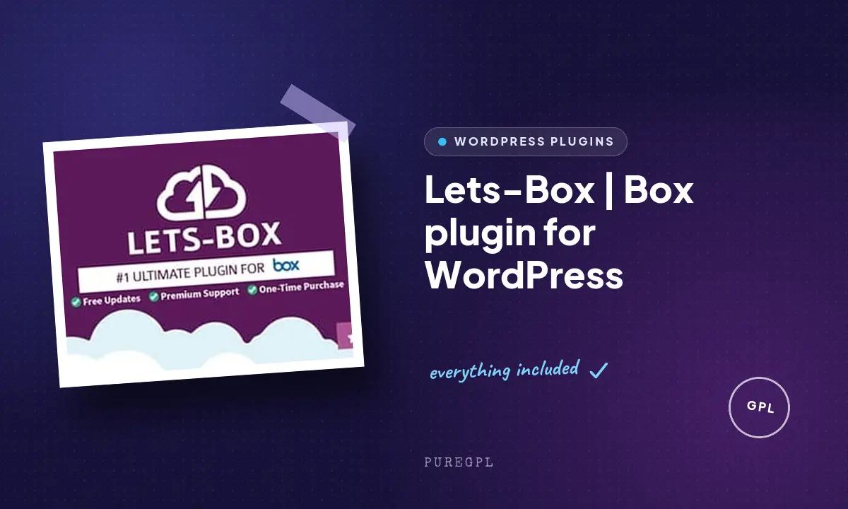 Lets-Box | Box plugin for WordPress
