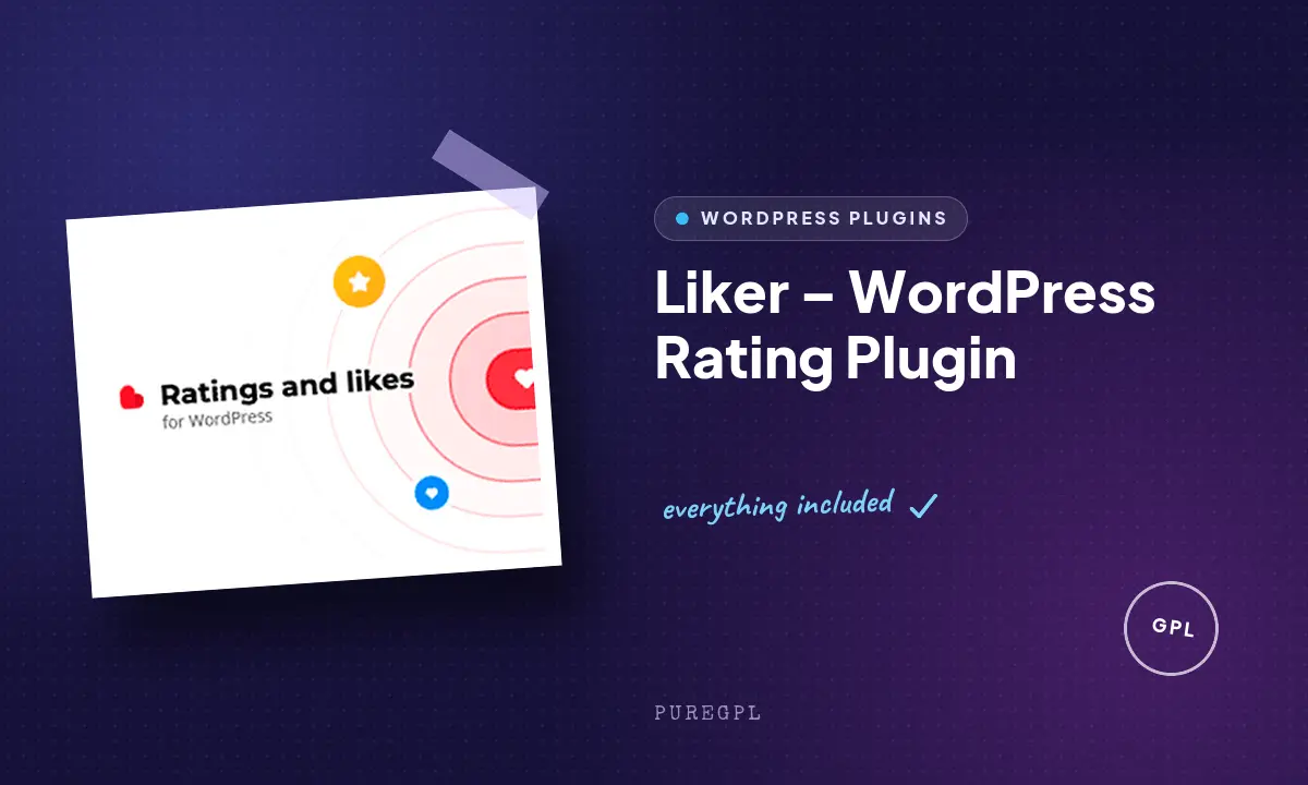 Liker – WordPress Rating Plugin