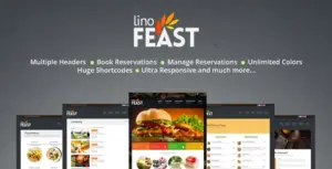 Linofeast – Restaurant Responsive WordPress Theme