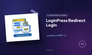 loginpress redirect login