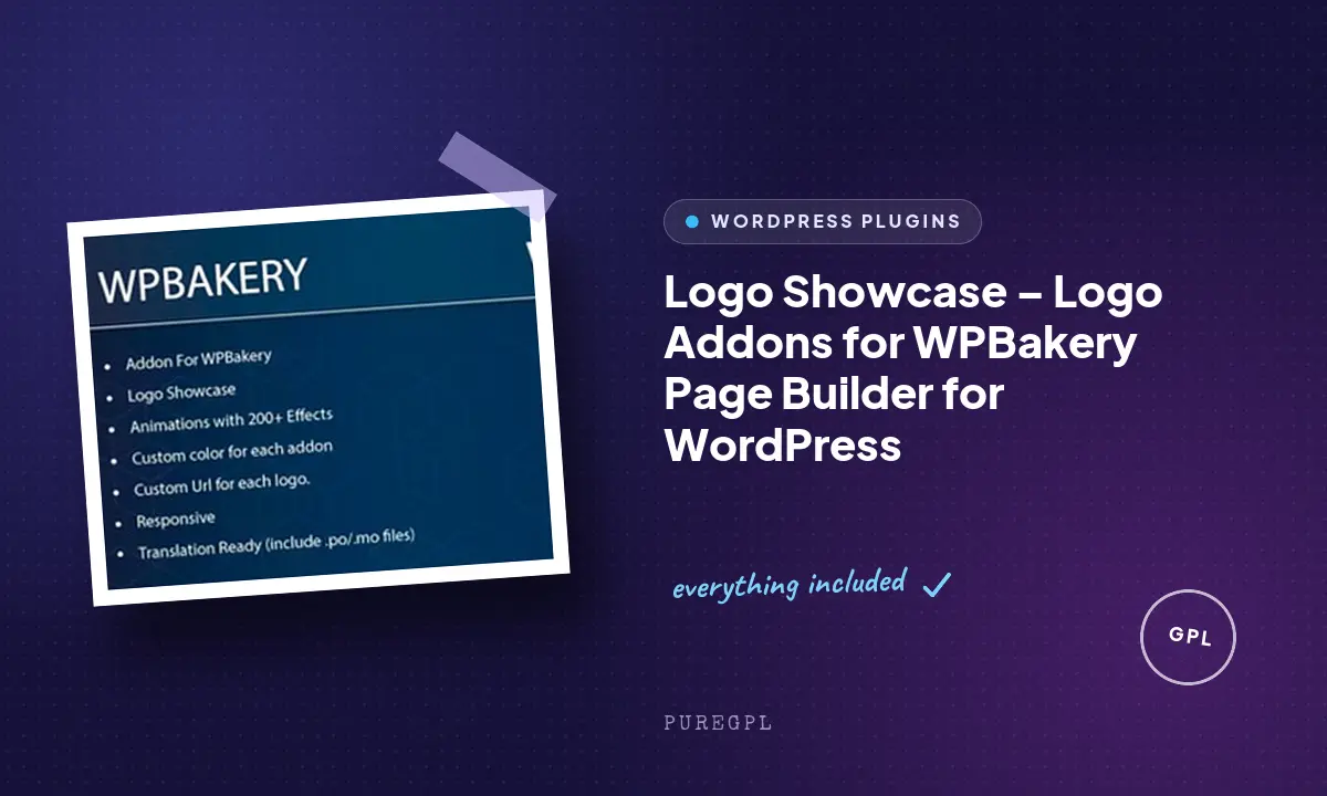 Logo Showcase – Logo Addons for WPBakery Page Builder for WordPress