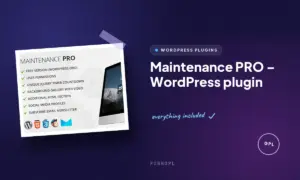 maintenance pro wordpress plugin