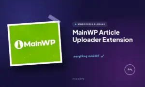 mainwp article uploader extension