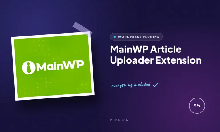 mainwp article uploader extension