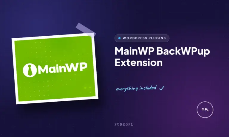mainwp backwpup extension
