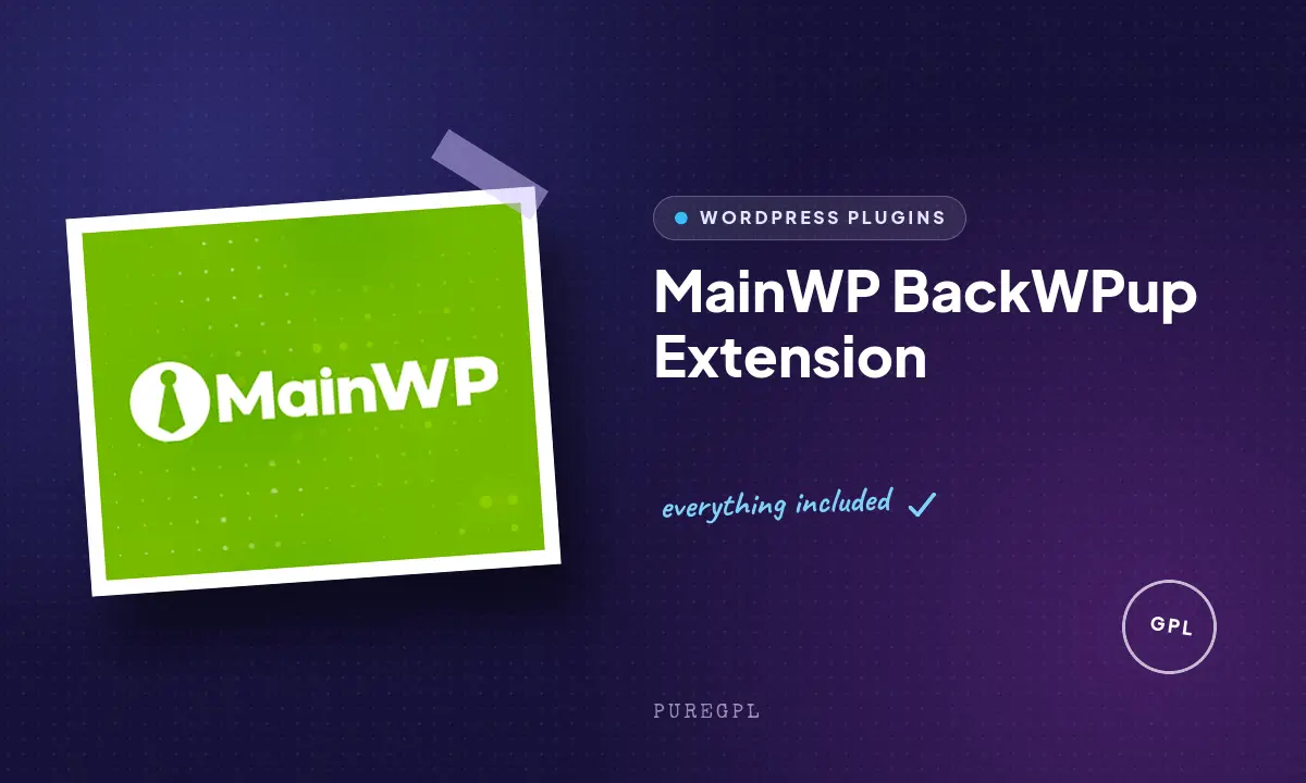 Mainwp | BackWPup Extension