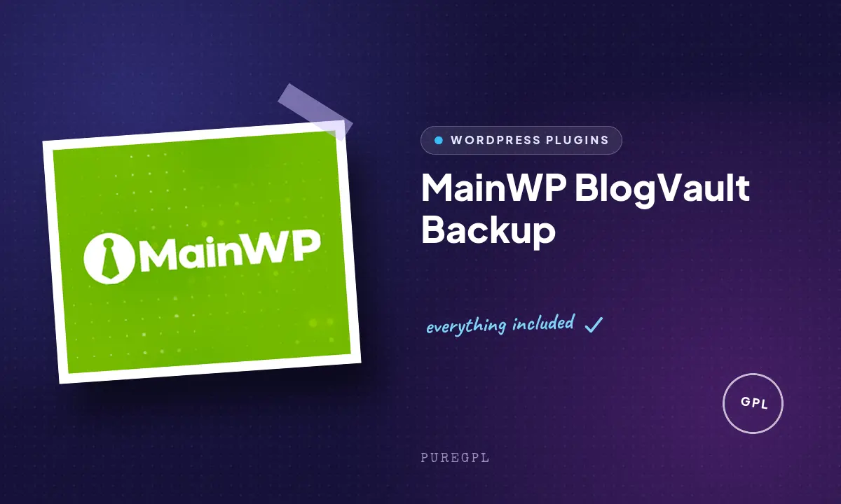 Mainwp | BlogVault Backup