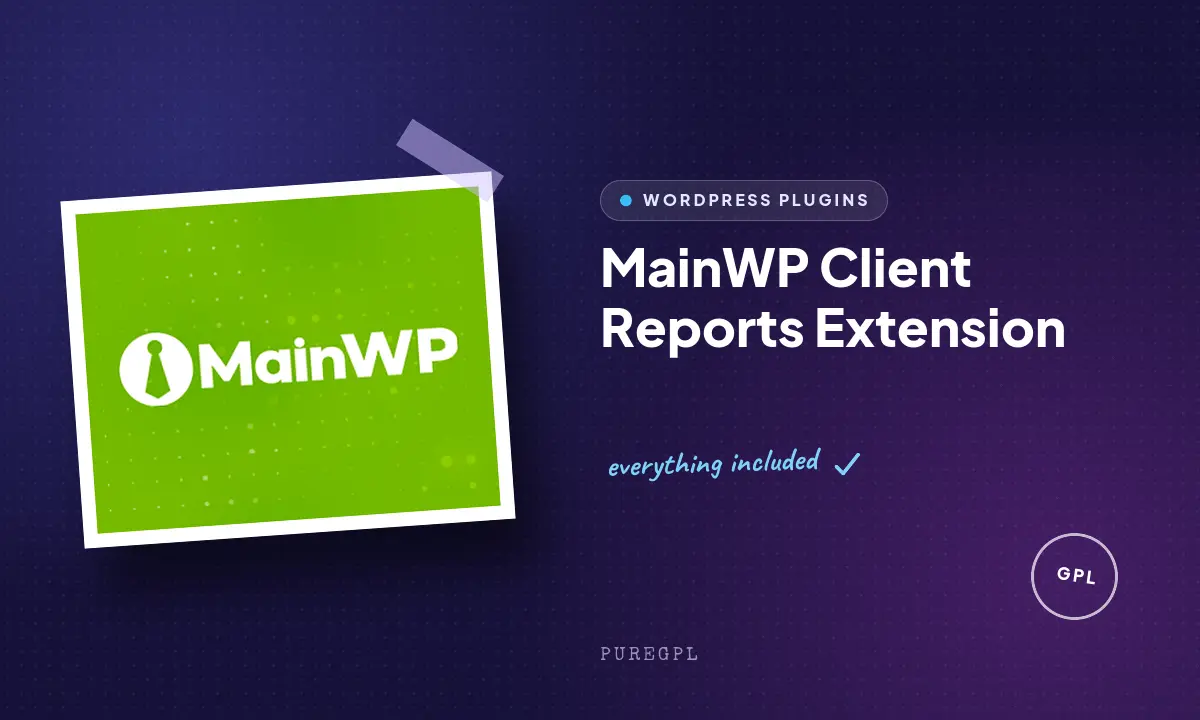 Mainwp | Client Reports Extension