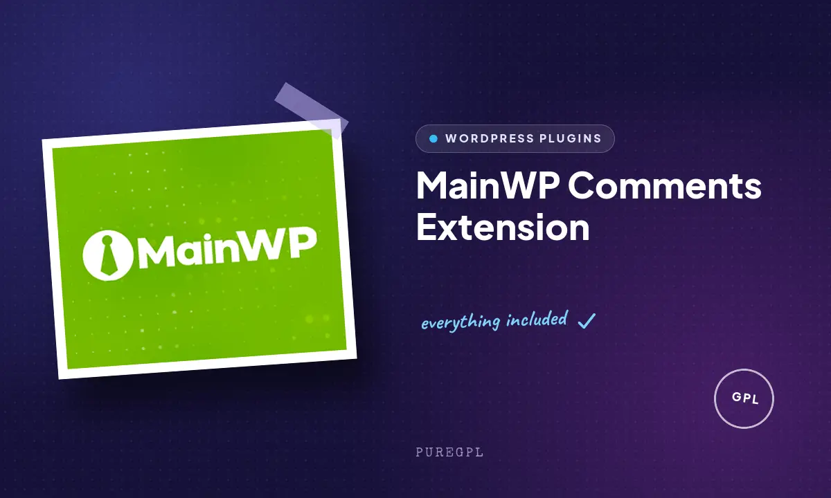 Mainwp | Comments Extension