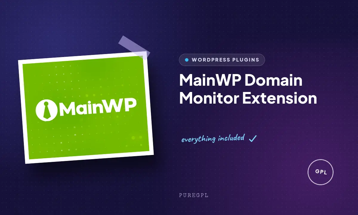 Mainwp | Domain Monitor Extension