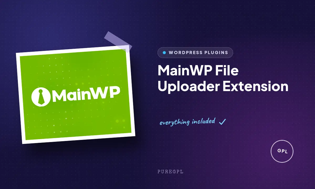 Mainwp | File Uploader Extension