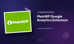 mainwp google analytics extension