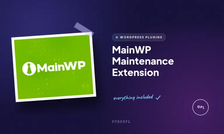 mainwp maintenance extension