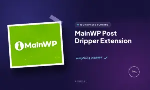 mainwp post dripper extension