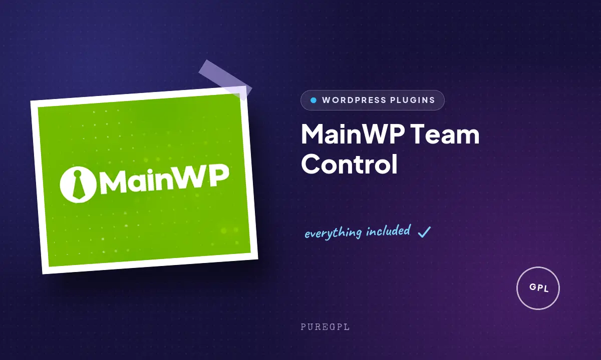 Mainwp | Team Control