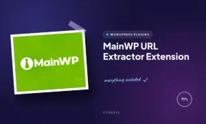 mainwp url extractor extension