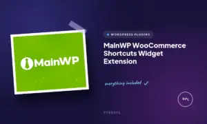 mainwp woocommerce shortcuts widget extension