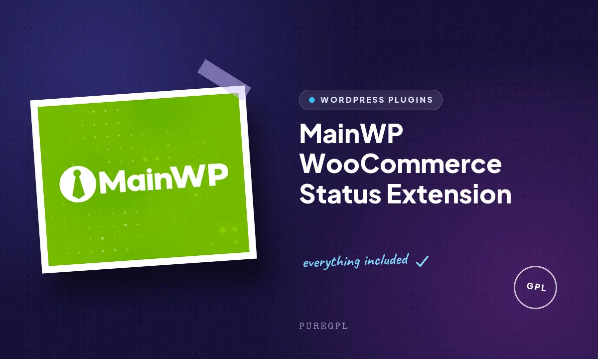 Mainwp | WooCommerce Status Extension