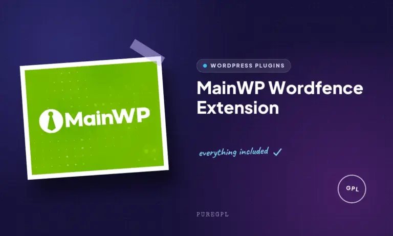 mainwp wordfence extension