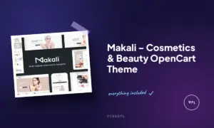 makali cosmetics beauty opencart theme