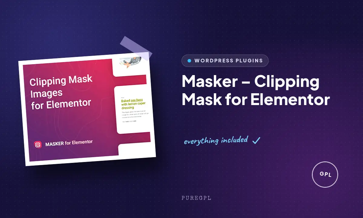 Masker – Clipping Mask for Elementor