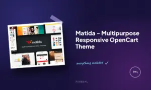 matida multipurpose responsive opencart theme