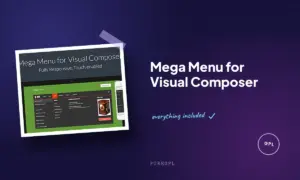 mega menu for visual composer