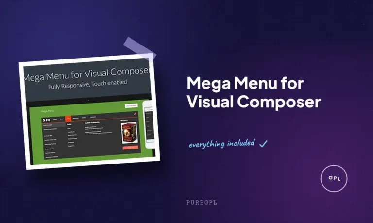 mega menu for visual composer