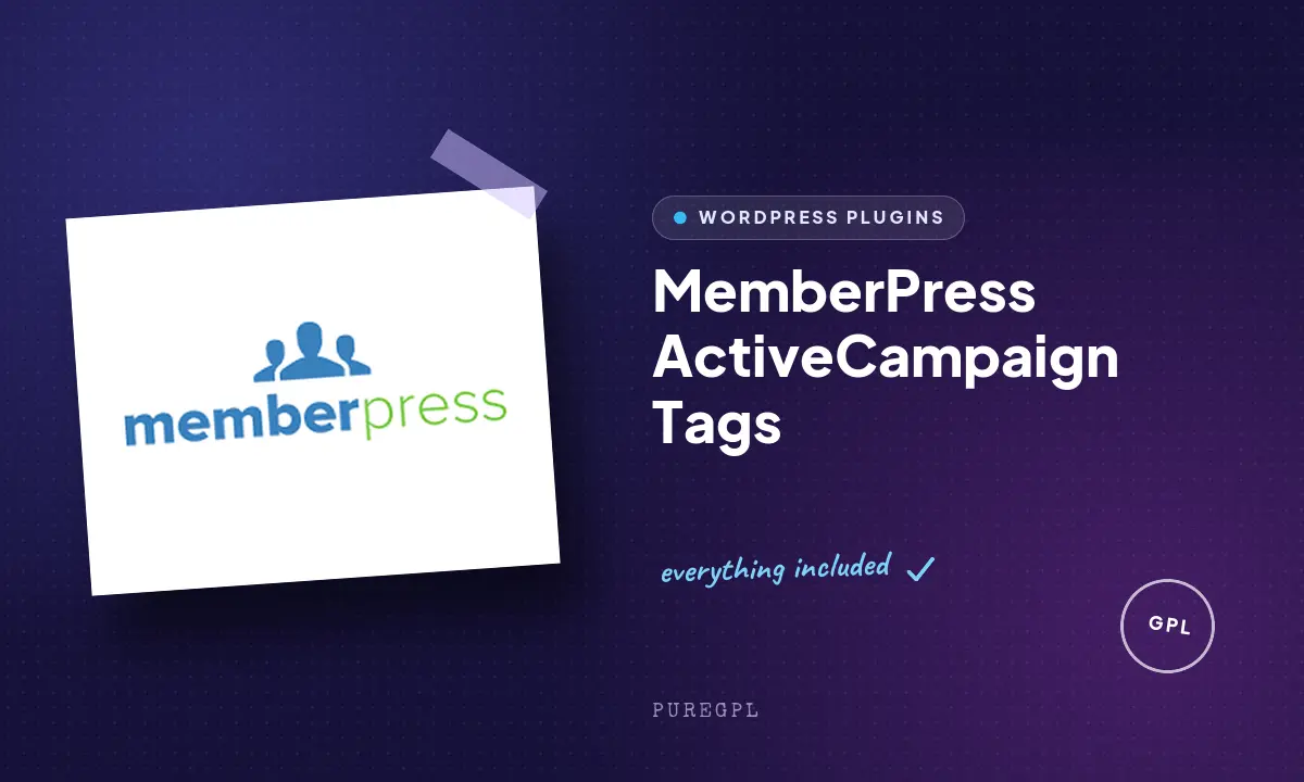 Memberpress | ActiveCampaign Tags
