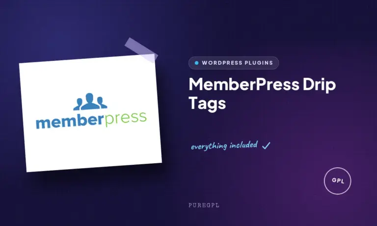 memberpress drip tags